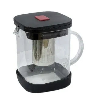 Чайник заварочный с фильтром черный 1л L 230857